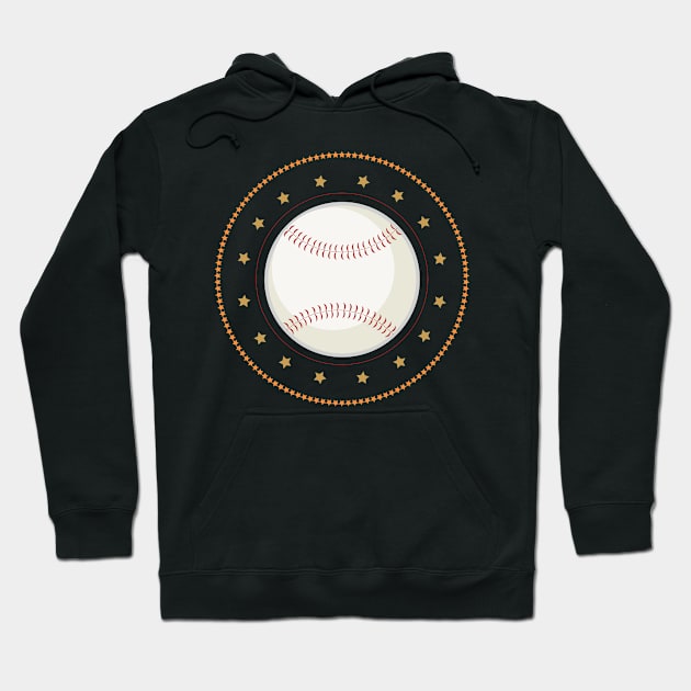 Baseball Hoodie by CraftCloud